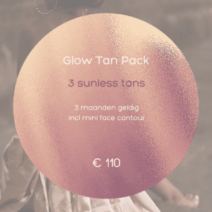 Glow Tan Pack - 3 sunless tans