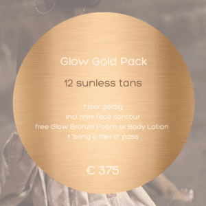 Glow Gold Pack - 12 sunless tans