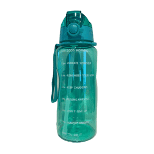 Glow Motivational Beker 2 liter mint